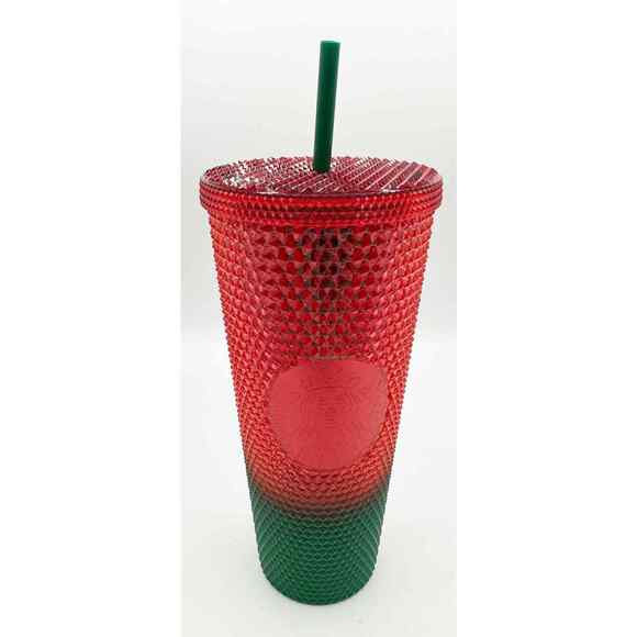 Mickey Mouse Christmas Starbucks® Tumbler with straw New in box - Picture 2 of 4